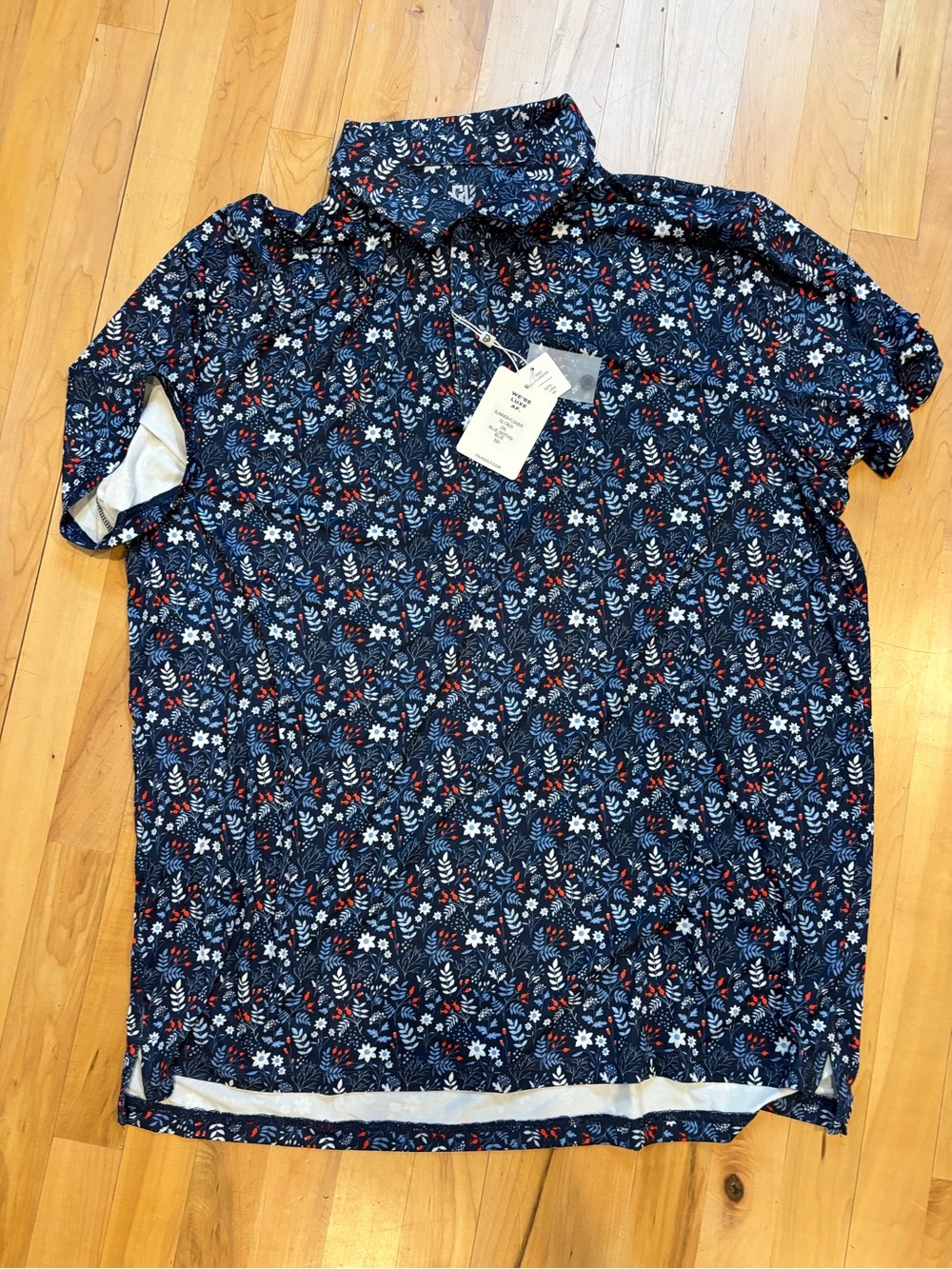 NWT Graham Luxe 2XL Golf Polo